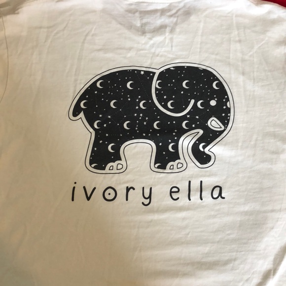 🐘🌙IVORY ELLA Cream Moons & Stars🌙🐘 - Picture 3 of 5